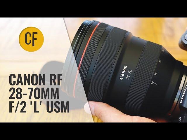 Canon RF 28-70mm f/2 'L' USM lens review with samples