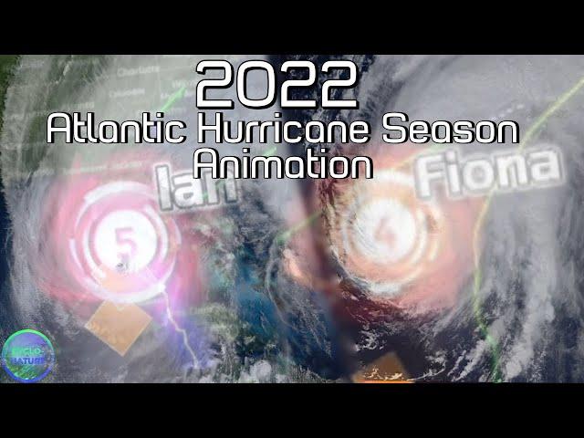 2022 Atlantic Hurricane Season Animation