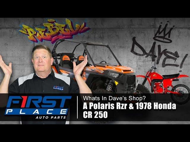 Garage Tour: Projects at First Place Auto Parts | Classic Cars, Polaris Razors, and Vintage Bikes!