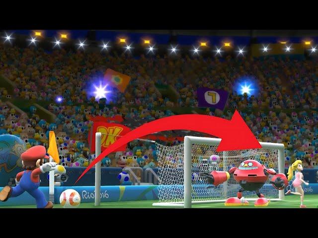 Rio 2016 Football: Daisy’s Powerful Game Against Amy, Bowser Jr. & Shadow!