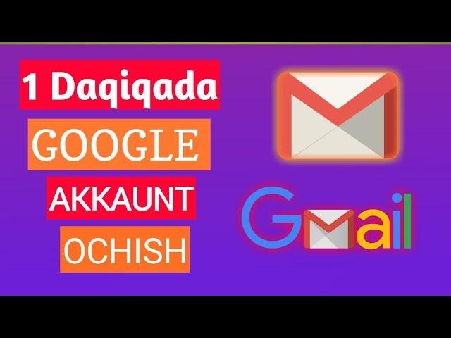 GMAIL AKKAUNT OCHISH 2023 // GOOGLE ACCOUNT OCHISH