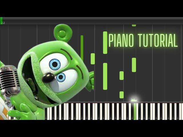 Gummy Bear - Piano tutorial