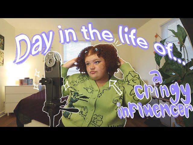 a day in the life of an INFLUENCER *cringy af*