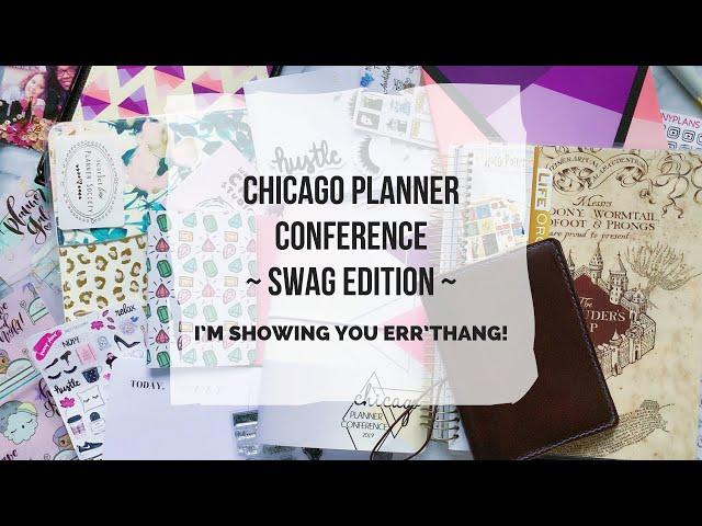 Warning ️ This is a Long One! | Chicago Planner Conference Swag | 2019