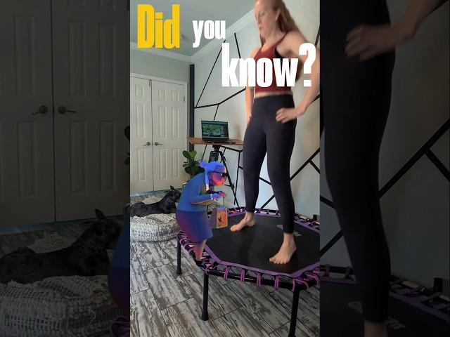 Why aren't more people told this? #wow #facts #fitness #rebound #jump #bounce #real #simple #health