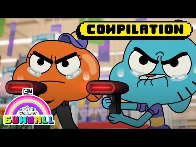 Gumball and Darwin Having Another Funny Day | 3-Hour Mega Marathon | Cartoon Network