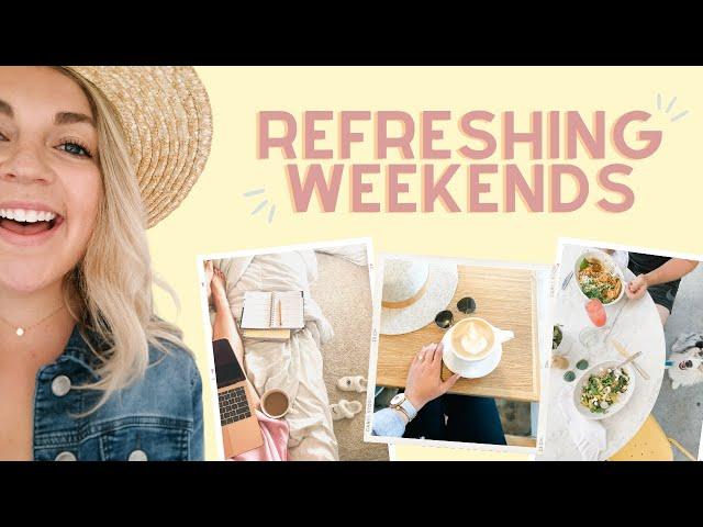 3 Things I've Been Doing For Refreshing Weekends | Mondays With Mollie Ep 04