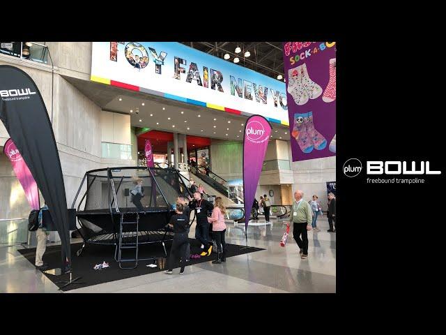 New York Toy Fair 2020 | Plum BOWL Freebound Trampoline - XL