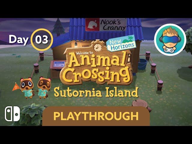 Animal Crossing: New Horizons Day 3 Extended - Sutornia Island - Switch