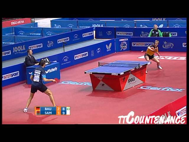 European Championships: Patrick Baum-Vladimir Samsonov