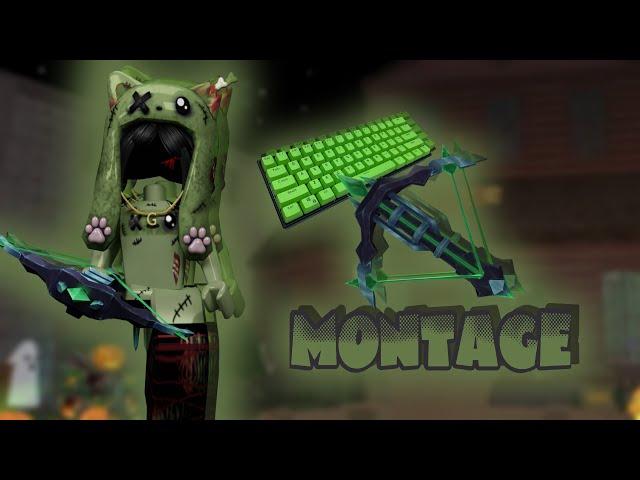 MM2 but it's Keyboard ASMR with HARVESTER MONTAGE [Roblox Murder Mystery 2]