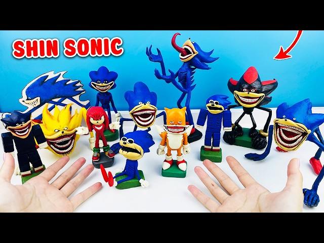 Collection is complete - all characters from Shin Sonic - Sonic Tapes Figures - Lepka OK