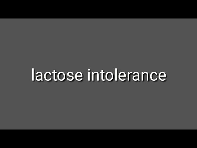 Lactose intolerance & recurrent diarrhea in children, it's causes, diagnosis and treatment. (Hindi).