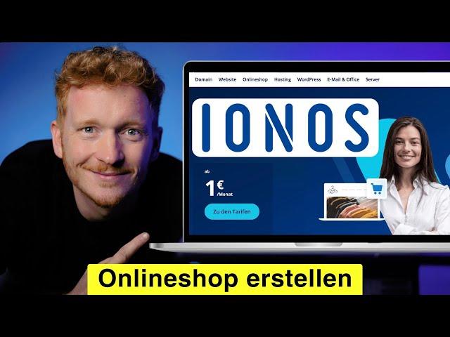 IONOS Online Shop erstellen - Tutorial 2025 (inkl. KI-Funktionen)