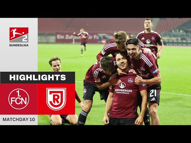 1. FC Nürnberg vs Jahn Regensburg 8-3 | Highlights | MD 10 2024/25