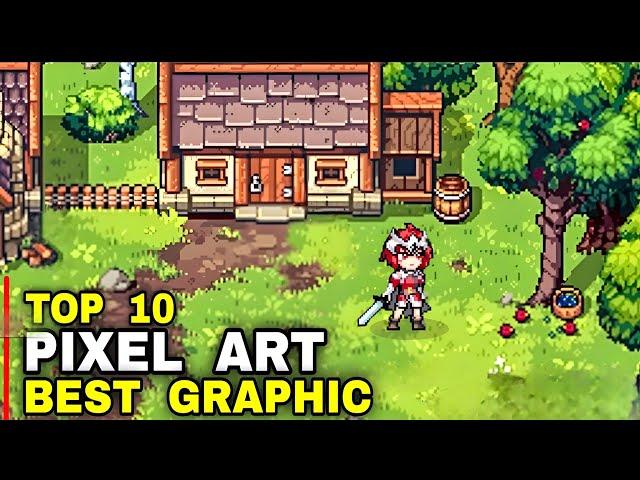 Top 10 Best Graphic PIXEL-ART Games for Mobile | You MUST KNOW !!