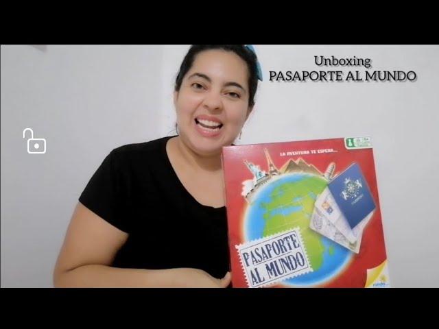 Unboxing juego pasaporte al mundo