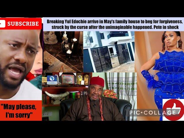 Breaking Yul Edochie arrive in May's family house to beg for forgiveness as he was struck by CURSE