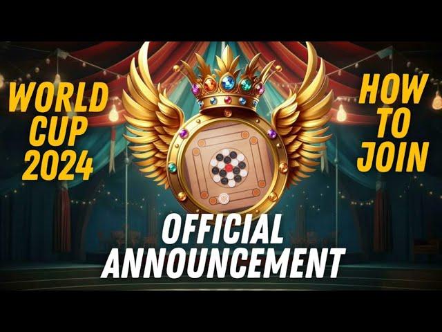 Carrom Pool World Cup 2024 | Announcement Video | Jamot Gaming