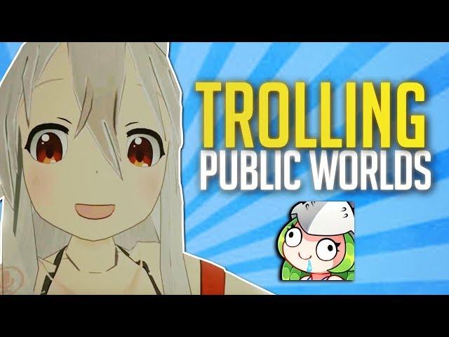 Pokelawls - TROLLING PUBLIC WORLDS (VRChat Highlights)