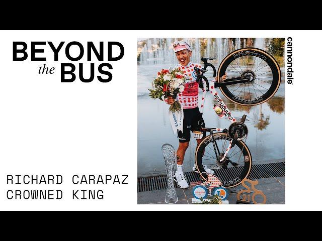 Richard Carapaz Crowned King | Beyond the Bus | 2024 Tour de France