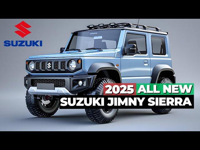 All New 2025 Suzuki Jimny Sierra - The Ultimate Off-Roader Unveiled! THE WAIT IS OVER?