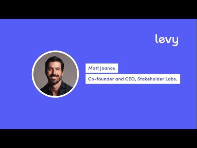 Matt Joanou, CEO Stakeholder Labs - Where Brand Loyalty Meets Equity Participation