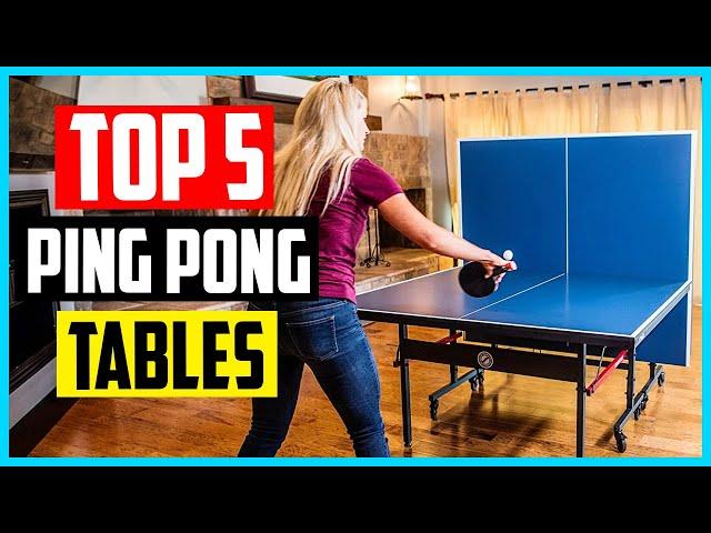  Top 5 Best Ping Pong Tables 2022 Reviews | Indoor and Outdoor