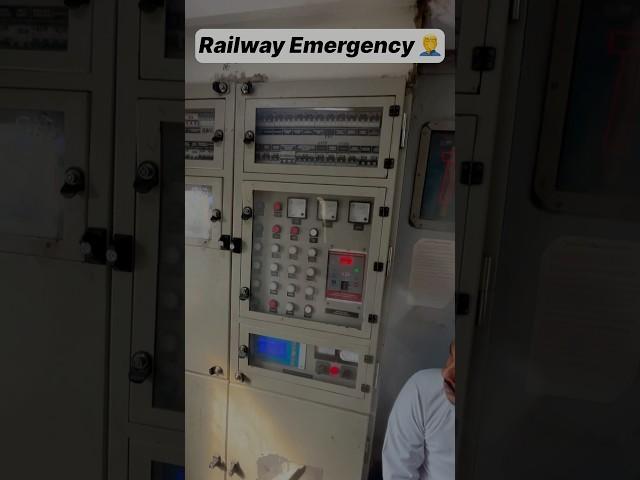 Railway Emergency ‍️ #shorts #railway #emergency #fixed #properly #shortsvideo