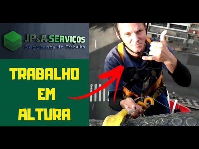 Operação Real de Trabalho em Altura → Limpeza de Fachada de Acordo com a Norma NR 35 (Parte 01)