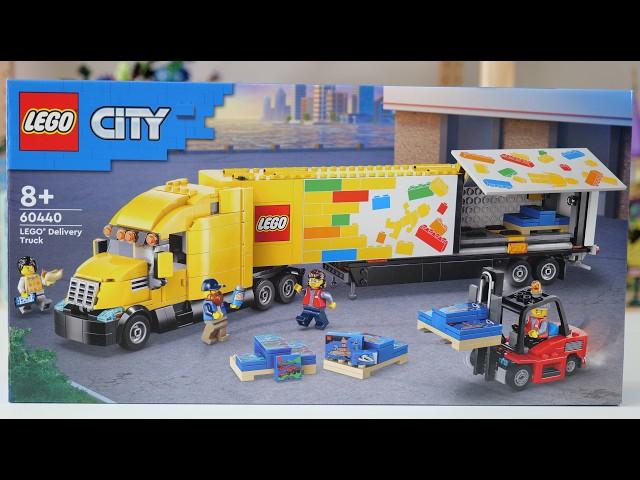 LEGO City 60440 LEGO Delivery Truck – LEGO Speed Build Review