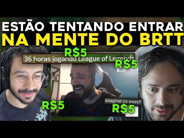 IMPOSSÍVEL TANKAR OS DONATES PRO BRTT, DYNQUEDO COMBO SECRETO - RENECRODILO LEAGUE OF LEGENDS