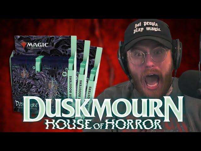 I SPENT $3,000 ON THE NEW SET AND GOT THESE?! | Duskmourn MTG Collector Box Haul