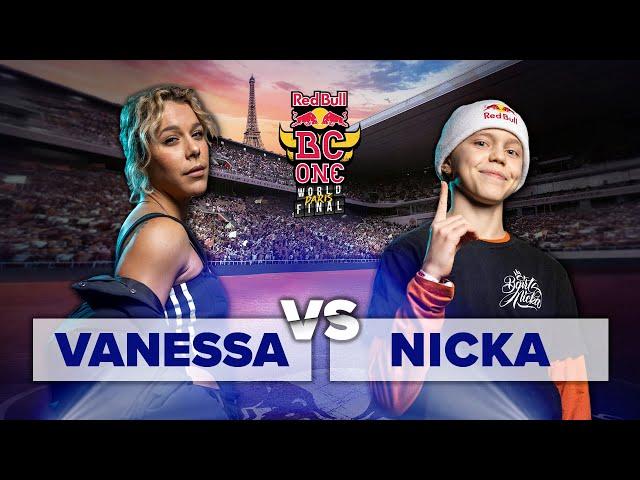 B-Girl Vanessa vs. B-Girl Nicka | Top 16 | Red Bull BC One 2023 World Final Paris