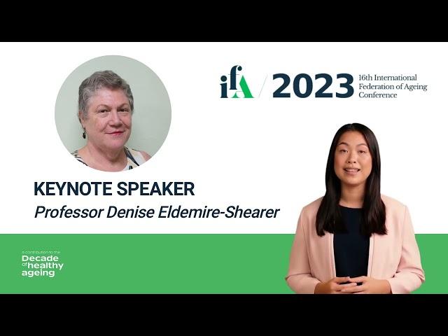 IFA 16th Global Conference - Keynote Speaker