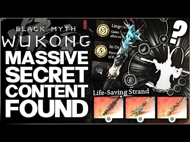 Black Myth Wukong - HUGE Unlocks You 100% Missed - ALL New NG+ Secrets, New Mythical Weapons & More!