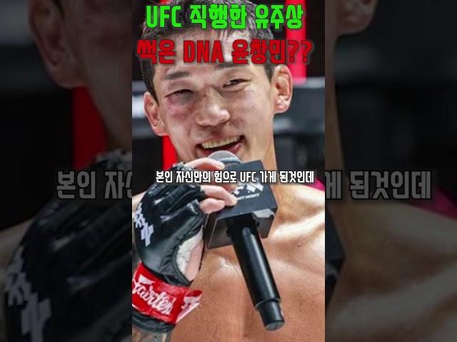 유주상은 UFC, 윤창민은 썩은 DNA? #ufc