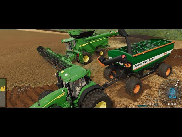 COLEITA DE TRIGO  farmingsimulator22gameplay