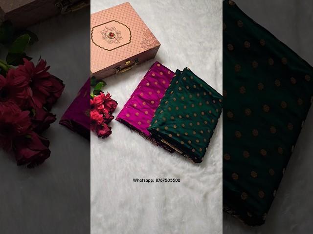  An Elegant Collection Of mashru silk sarees at resham peharavas ️