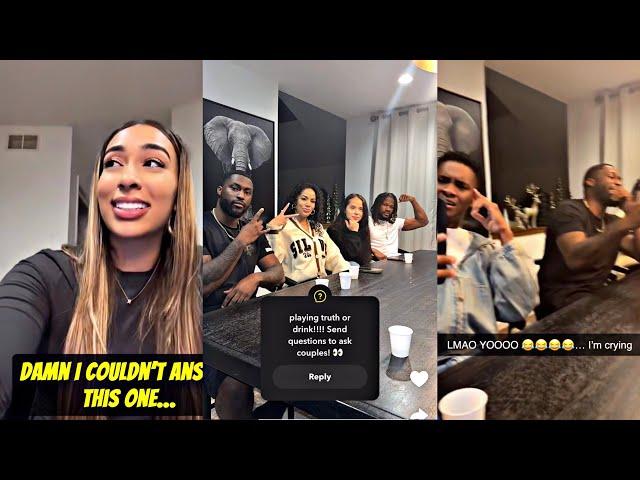 Riss & Quan Play Truth OR Drink With Kristen & Reafe And Shane & Liana *Unexpected Colab*