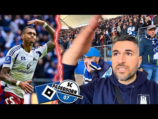 BITTERES 2:2 & VAR der BRUTALSTEN Art! HSV vs. SC Paderborn Stadionvlog