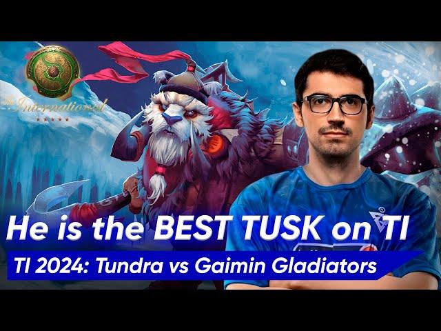 Saksa TUSK that SAVES You ALL TIME | Dota 2 TI 2024 Gameplay