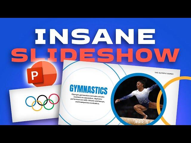 How I made this INSANE "Olympics" Presentation in PowerPoint.  MORPH Tutorial