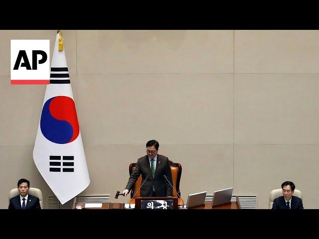 South Korean parliament votes to impeach president over martial law order