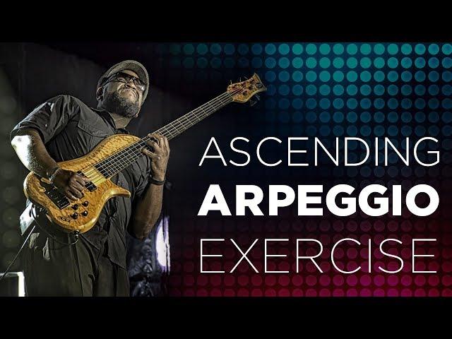 ASCENDING ARPEGGIO EXERCISE | Bass Guitar Tips, Tricks & Licks ~ Daric Bennett's Bass Lessons