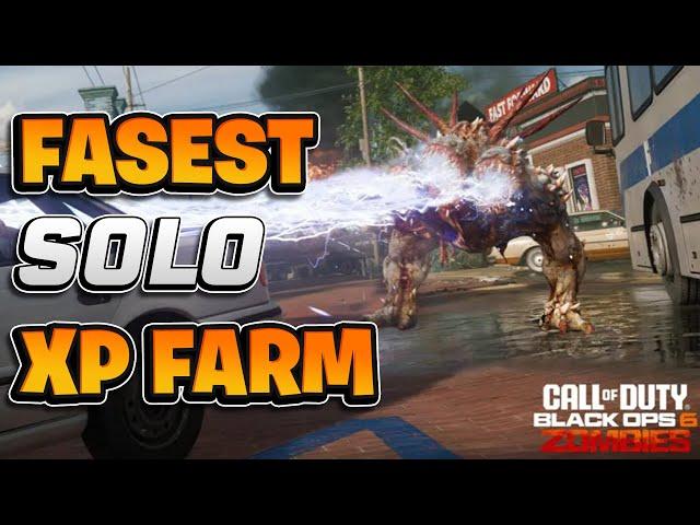 FASTEST WEAPON XP FARM Solo for Black Ops 6 Zombies | Easy Augment Unlocks