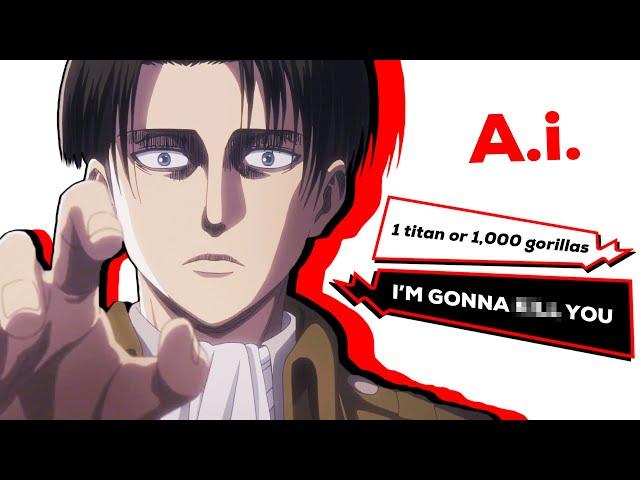 I Kept Asking Levi ai Stupid Questions Until He Got Pissed