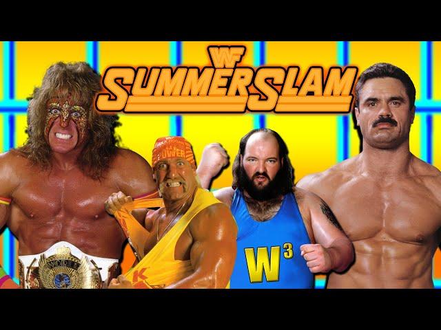 WWE Summerslam 1990 Review - Hogan vs. Earthquake, Warrior vs. Rude & More!