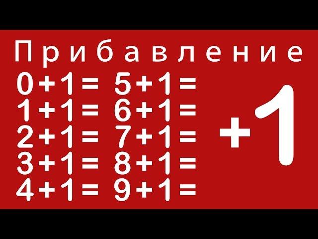 Учимся прибавлять цифру 1. Урок 3. Развивающие мультфильмы для детей от 3 лет.