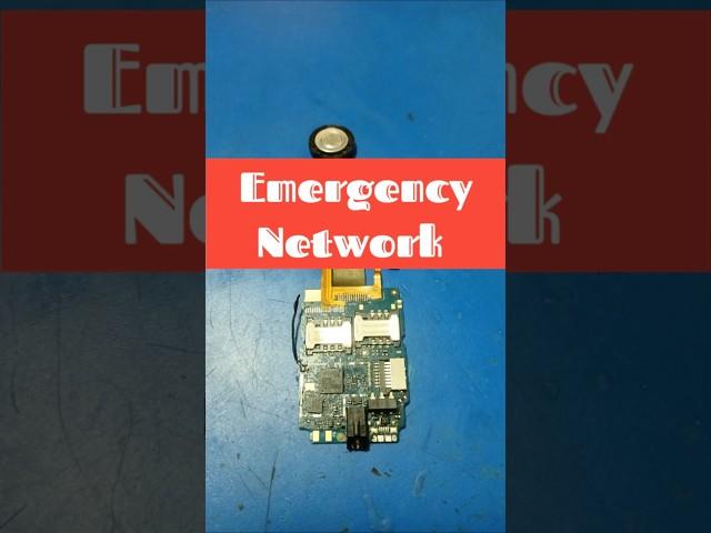 Phone emergency network l mobile problem solution